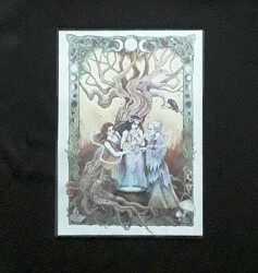 Maiden, Mother, Crone, laminated A4 Print 