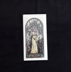 Goddess Freyja Greetings Card