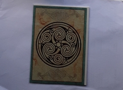 Celtic Spirals Card