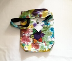 Chakra Tie-dye Hippy Shoulder Bag