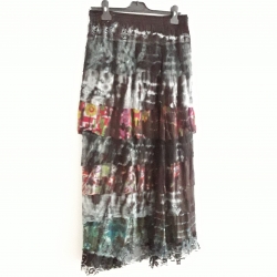 Lacey, Boho Tie-Dye Skirt. Fair Trade