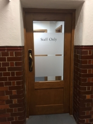 Internal Doors in a School
