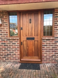 Sapele Front Door