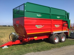New Slurrykat Farmline 14 Ton Grain / Silage Trailer 18’ x 8’ Tapered Body