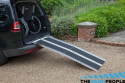 Multi-Fold Wheelchair Ramp for Cars