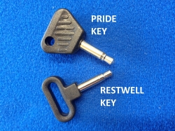 Handset Key for Restwell Riser Chairs NITHK 764