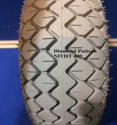Pair of 4.00 - 5 Solid Infill Tyre 