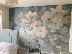 Wall Mural , painter and decorator Glasgow 