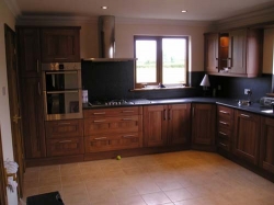 This is an example of the kitchens I fitted into my bungalows at The Old Bakery site in Gretna