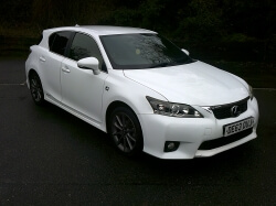 2013 DE63OUJ LEXUS CT200h 1.8 HYBRID AUTOMATIC 5 DOOR F-SPORT