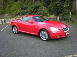 2001 P222SMC LEXUS SC430 COUPE CONVERTIBLE 4.3 AUTOMATIC