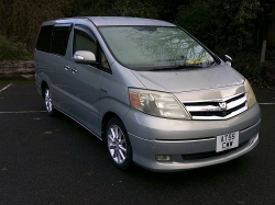 2005 AT55CWW ALPHARD 2.4 AUTOMATIC HYBRID 4X4 CAMPER VAN