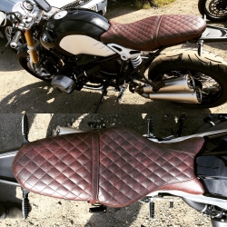 Motorbike Seat with new seat cover