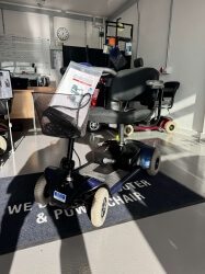 Go-Go Elite Plus Travel Scooter - Blue 