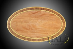  Oval coffee table 