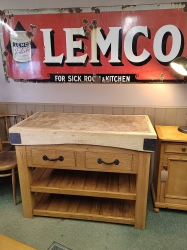 Gorgeous 4ft x 2ft butchers block / island SOLD