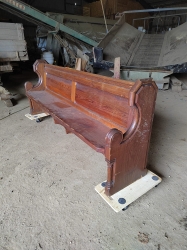 SELECTION OF OLD PINE PEWS