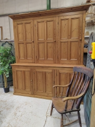 Ultimate 6 door Victorian pine larder housemaids cupboard 