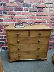 Stunning 2/3 Chest of Drawers with Cock Bead  SOLD