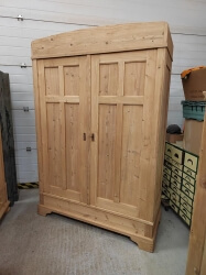 This 8 panelled Dutch wardrobe is very handsome. SOLD
