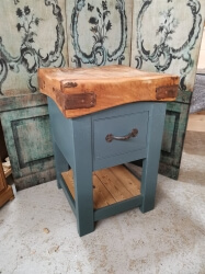 Gorgeous butchers block with great patina SOLD
