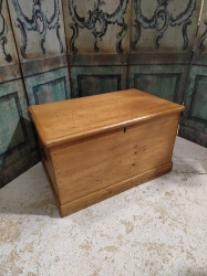 Original Victorian Pine blanket box SOLD BUT MORE AVAILABLE
