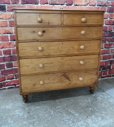 2 / 4 chest of drawers Victorian. Fully restored SOLD