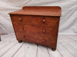 Original Victorian pine chest of drawers RESERVED