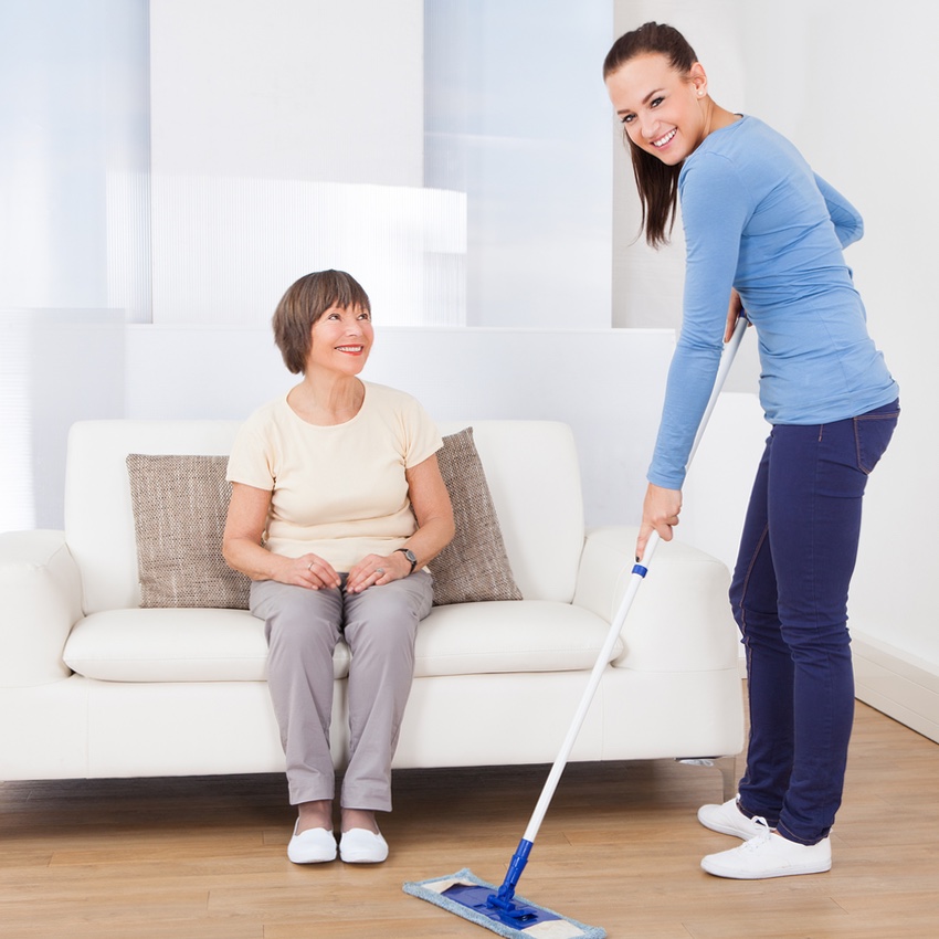 A nursing home being clean is one of the most important factors. As they are basically one step down from a sterile hospital it is vital that all bacteria and germs are kept at bay by regular cleaning