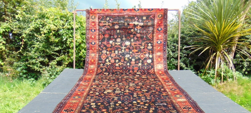 A kurdish senneh long rug
